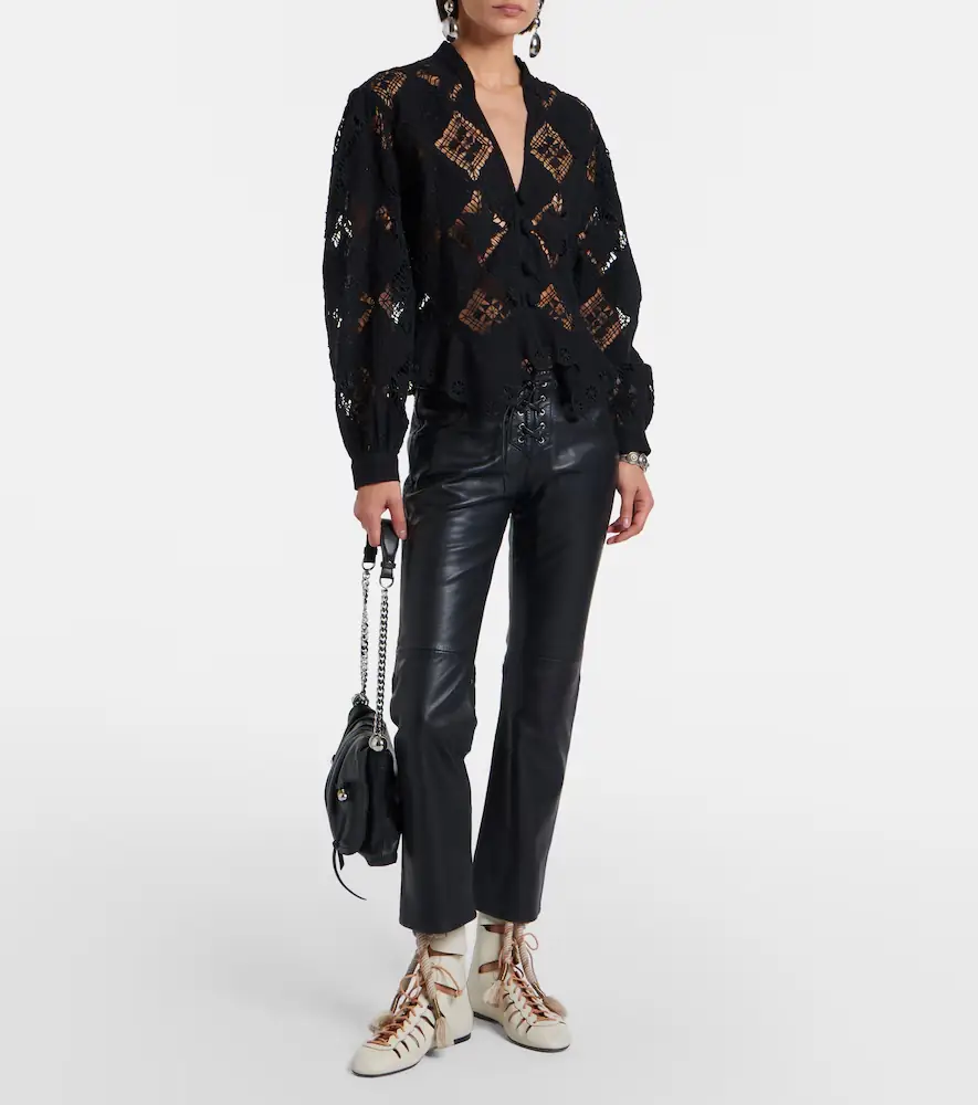 Isabel Marant Liade leather lace-up ankle boots | Thumbnail 5