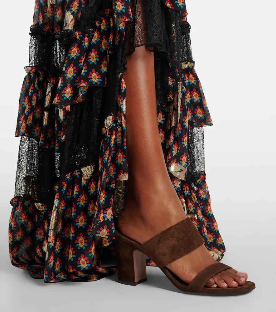 Paris Texas Ava suede mules | Thumbnail 5