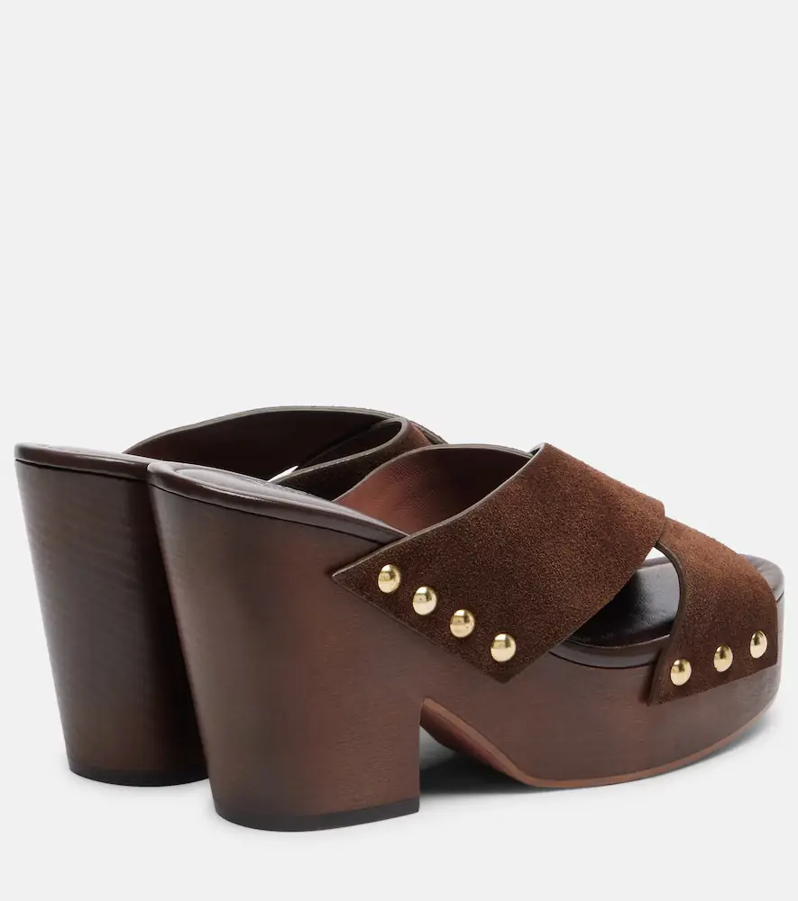 Paris Texas Marisol suede platform mules | Thumbnail 3 Paris Texas Marisol suede platform mules | Thumbnail 3