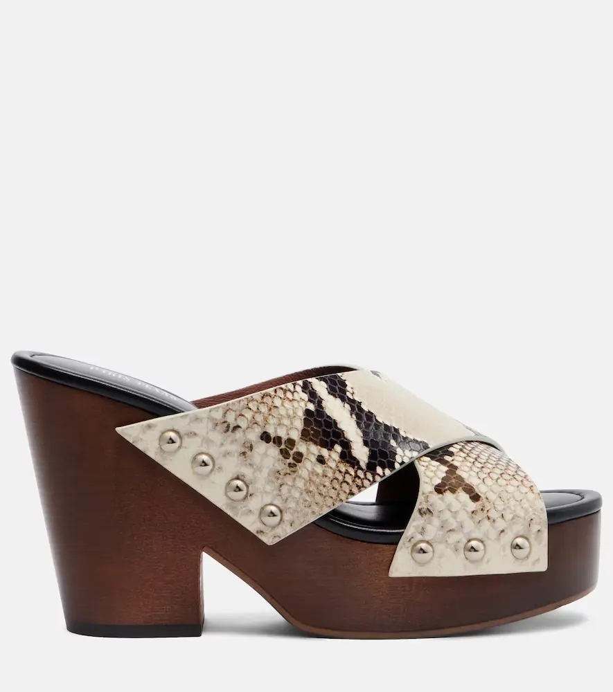 Paris Texas Marisol snake-effect leather platform sandals | Thumbnail 2 Paris Texas Marisol snake-effect leather platform sandals | Thumbnail 2