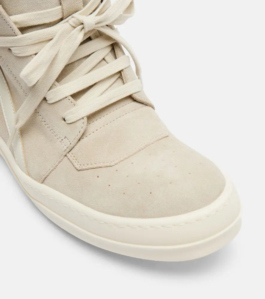 Rick Owens Temple Geobasket suede high-top sneakers | Thumbnail 3