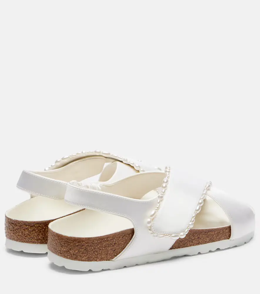 Birkenstock 1774 x Danielle Frankel Tulum embellished satin sandals | Thumbnail 4 Birkenstock 1774 x Danielle Frankel Tulum embellished satin sandals | Thumbnail 4