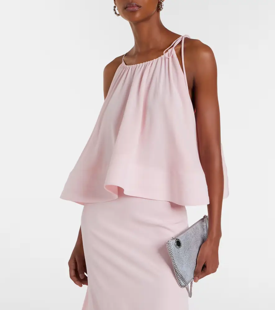 Stella McCartney Silk crop top | Thumbnail 2