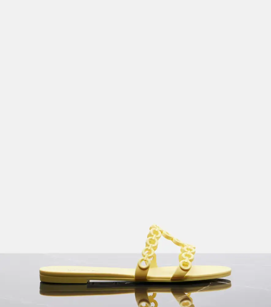 Aquazzura Infinity Chain Jelly slides | Thumbnail 2 Aquazzura Infinity Chain Jelly slides | Thumbnail 2