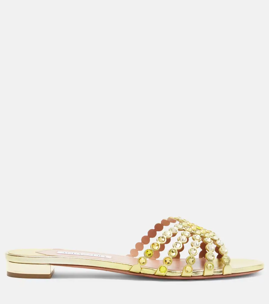 Aquazzura Tequila embellished leather sandals | Thumbnail 2 Aquazzura Tequila embellished leather sandals | Thumbnail 2
