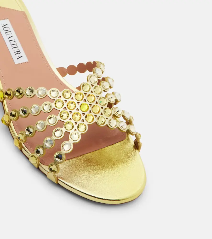 Aquazzura Tequila embellished leather sandals | Thumbnail 3 Aquazzura Tequila embellished leather sandals | Thumbnail 3