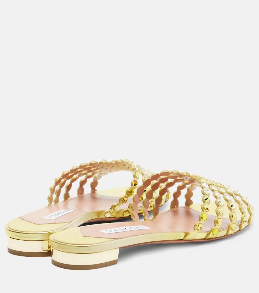 Aquazzura Tequila embellished leather sandals | Thumbnail 4 Aquazzura Tequila embellished leather sandals | Thumbnail 4