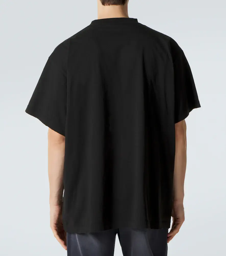 Balenciaga Printed cotton jersey T-shirt | Thumbnail 5 Balenciaga Printed cotton jersey T-shirt | Thumbnail 5