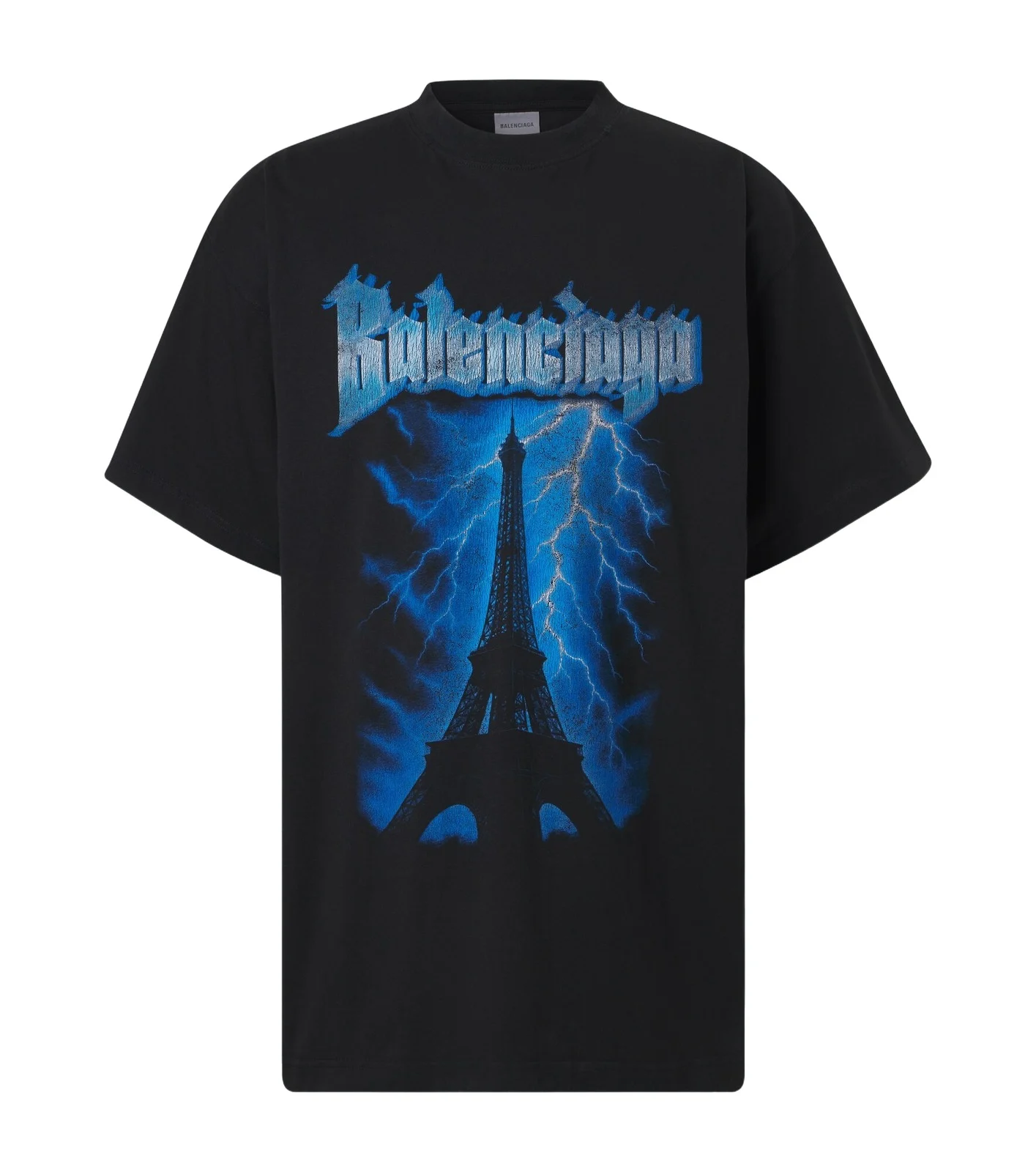 Printed cotton jersey T-shirt