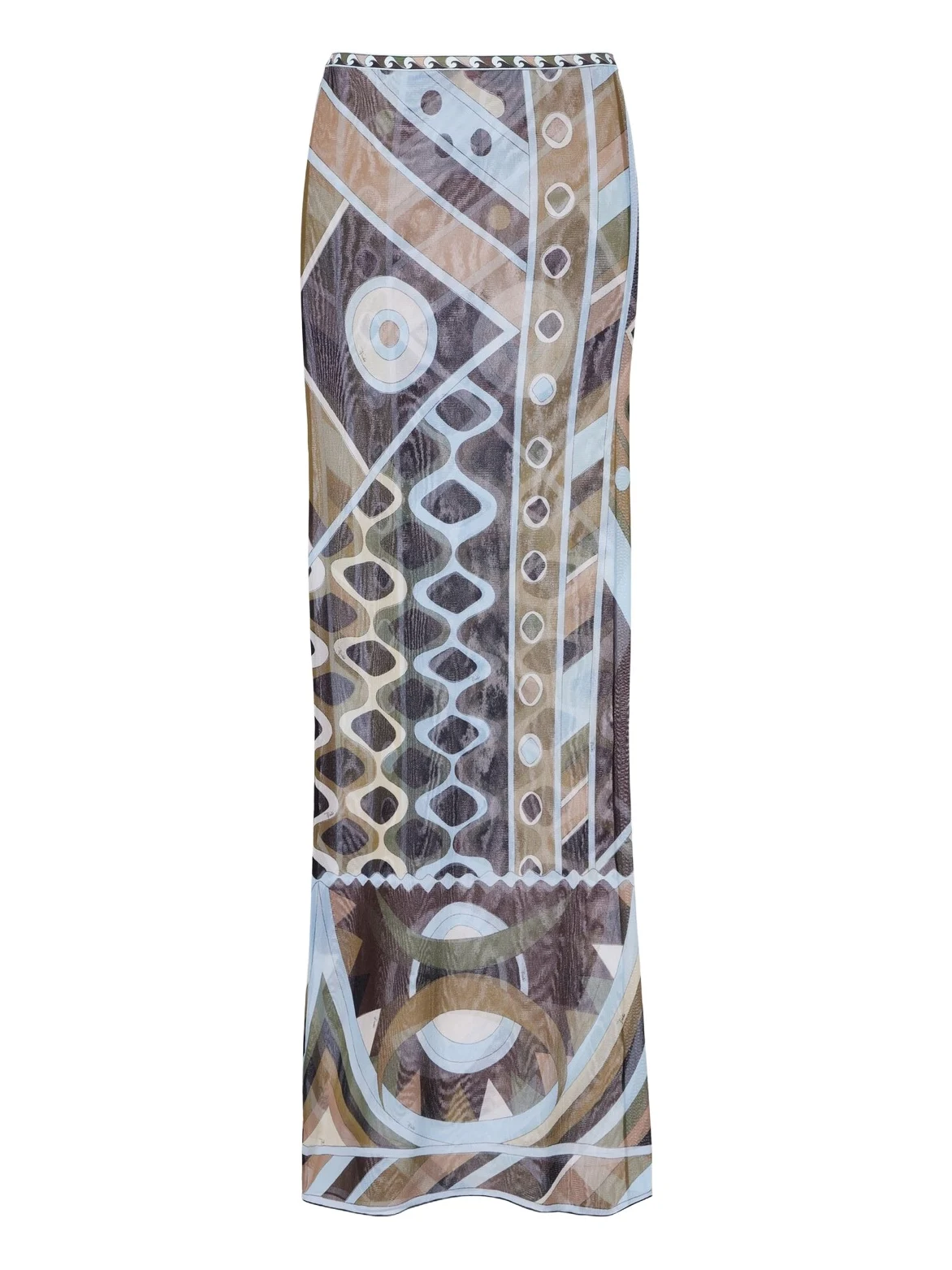PUCCI Vivara tulle maxi skirt
