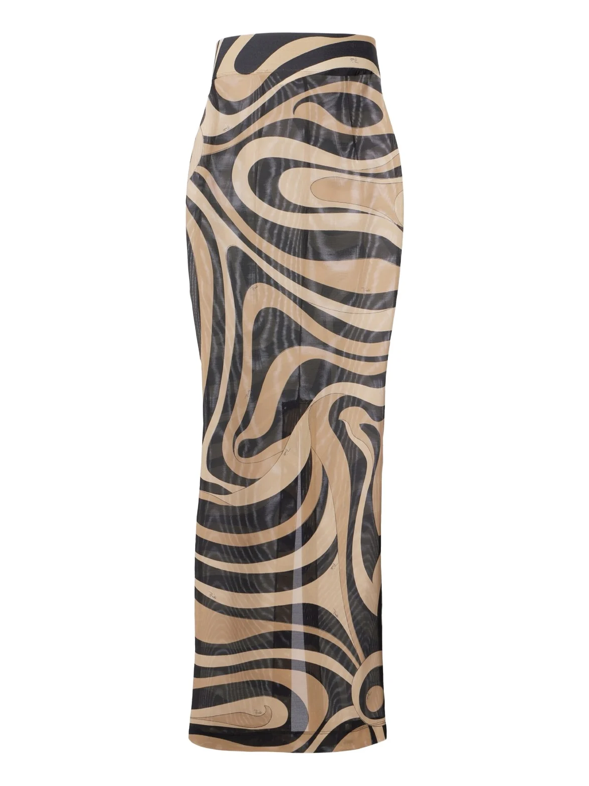 PUCCI Marmo tulle maxi skirt
