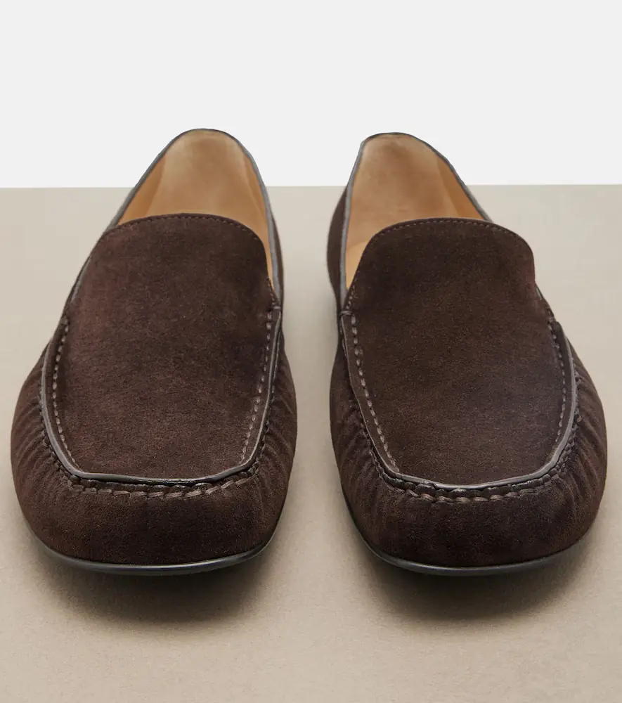 The Row Leo suede loafers | Thumbnail 2