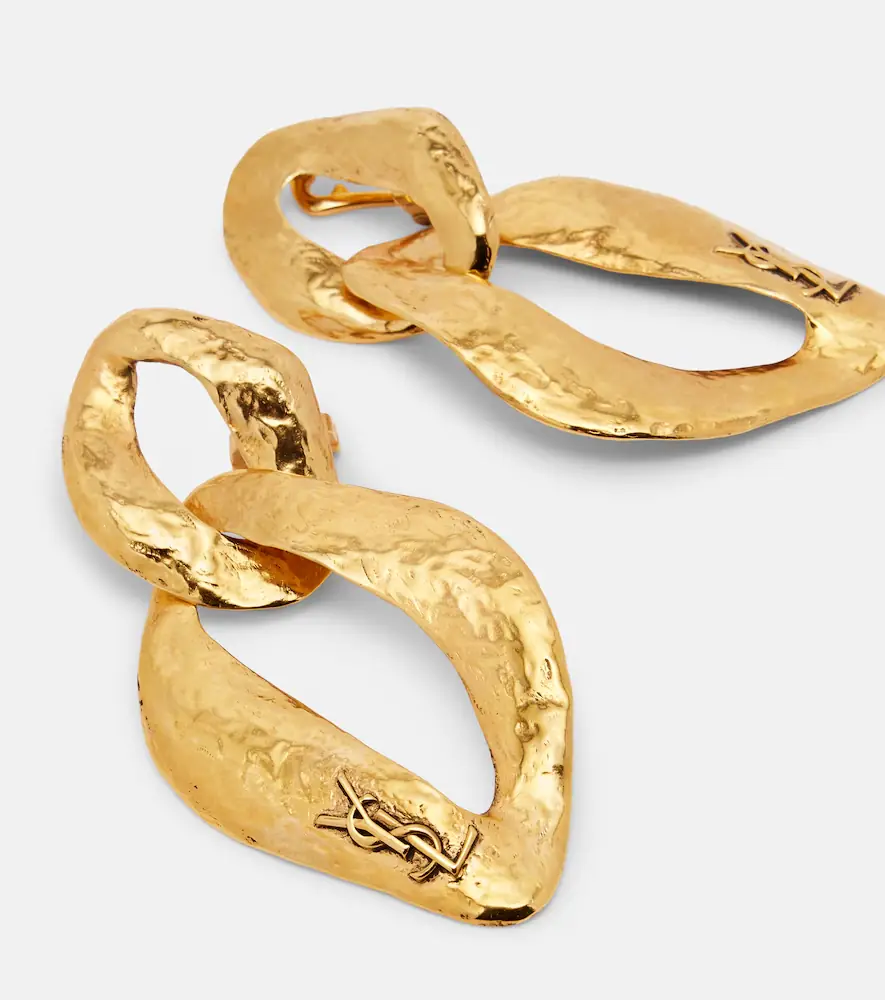 Saint Laurent Cassandre clip-on earrings | Thumbnail 2