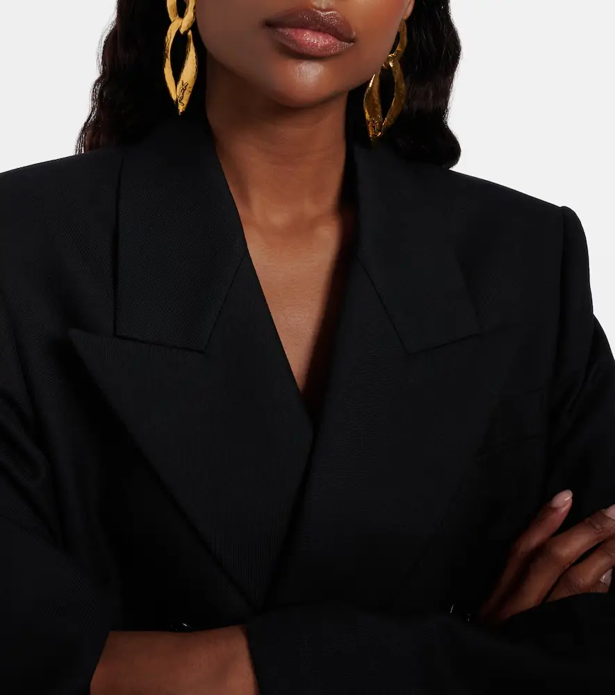 Saint Laurent Cassandre clip-on earrings | Thumbnail 5