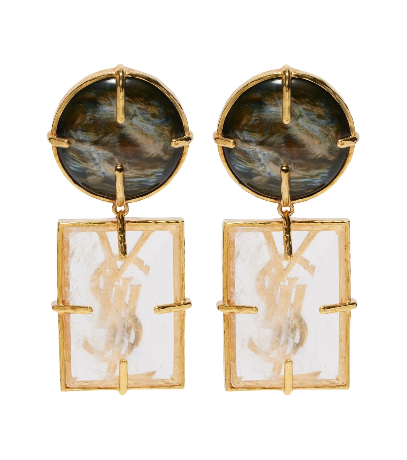 Cassandre clip-on earrings