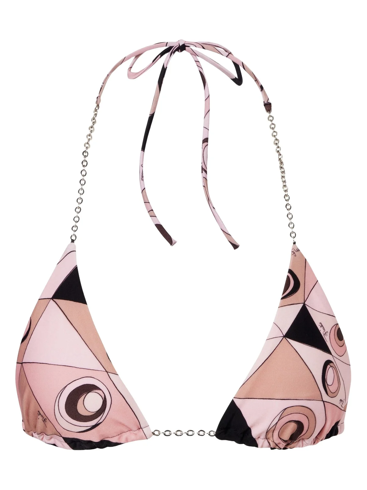 Occhi chain-detail bikini top Occhi chain-detail bikini top