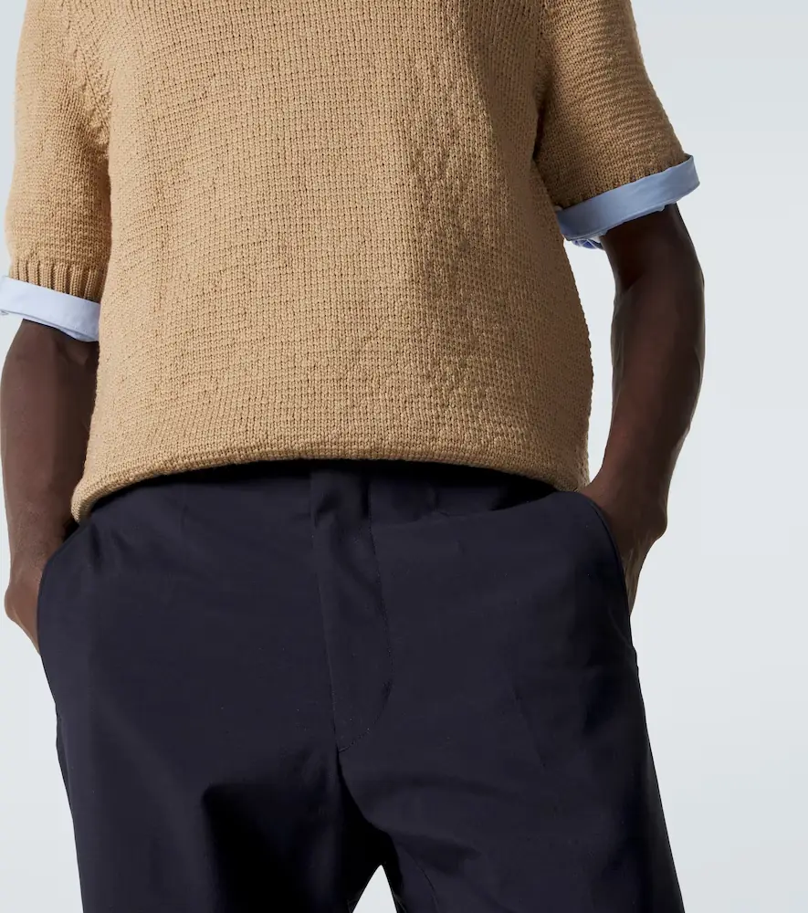 Prada Wool and mohair straight pants | Thumbnail 3 Prada Wool and mohair straight pants | Thumbnail 3