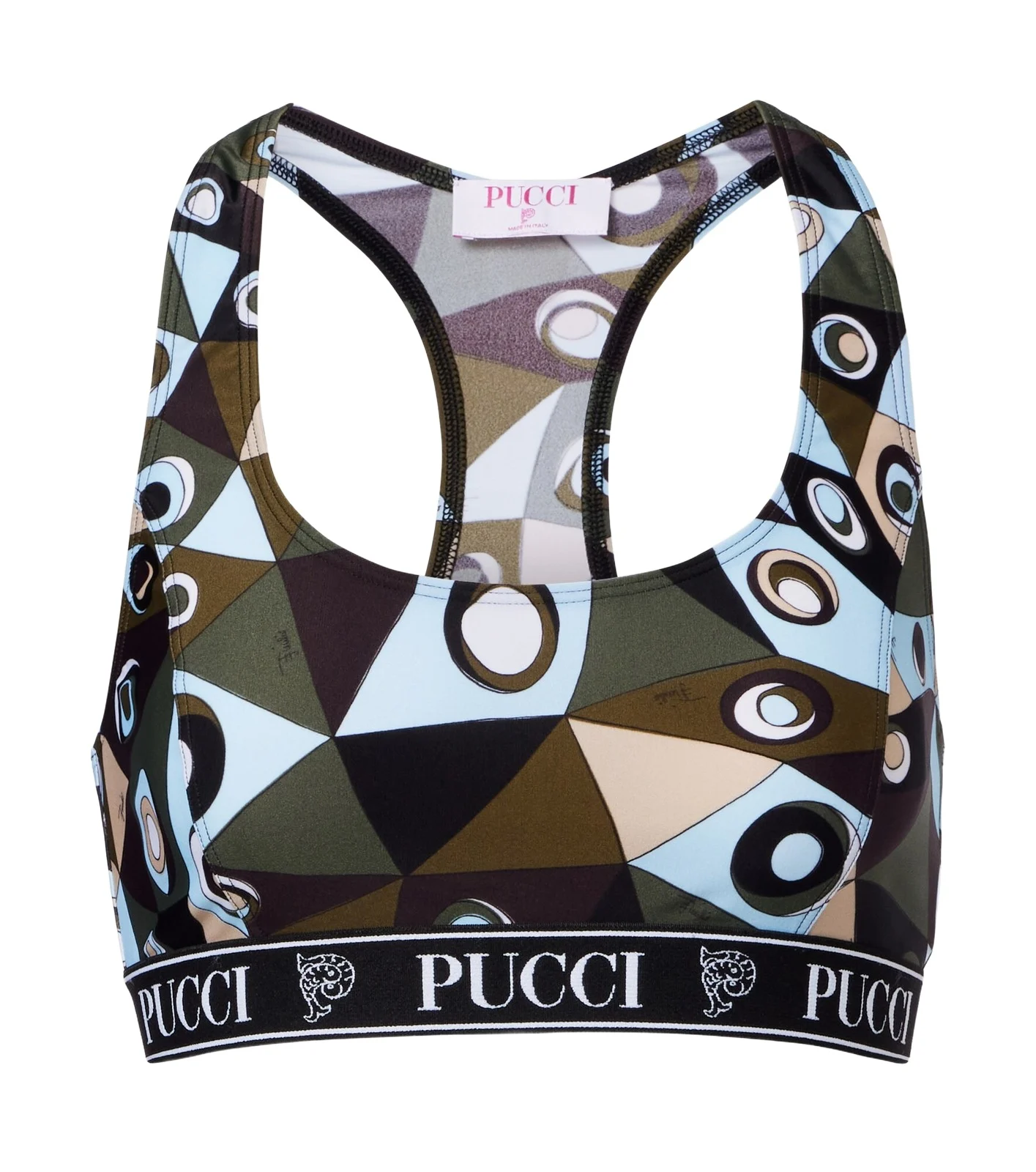 PUCCI Occhi sports bra