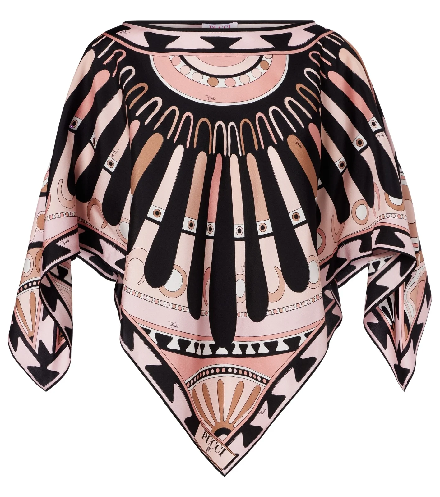 PUCCI Soleil silk twill blouse