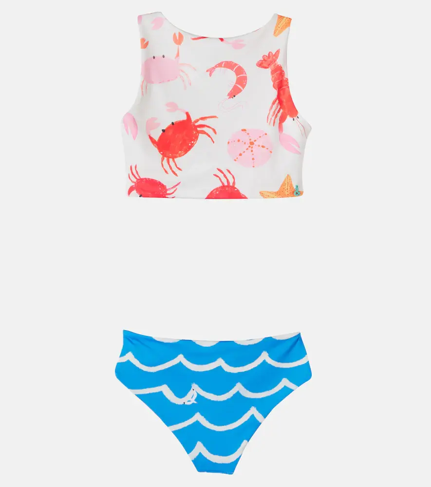 Pepita & Me Pool printed bikini | Thumbnail 2