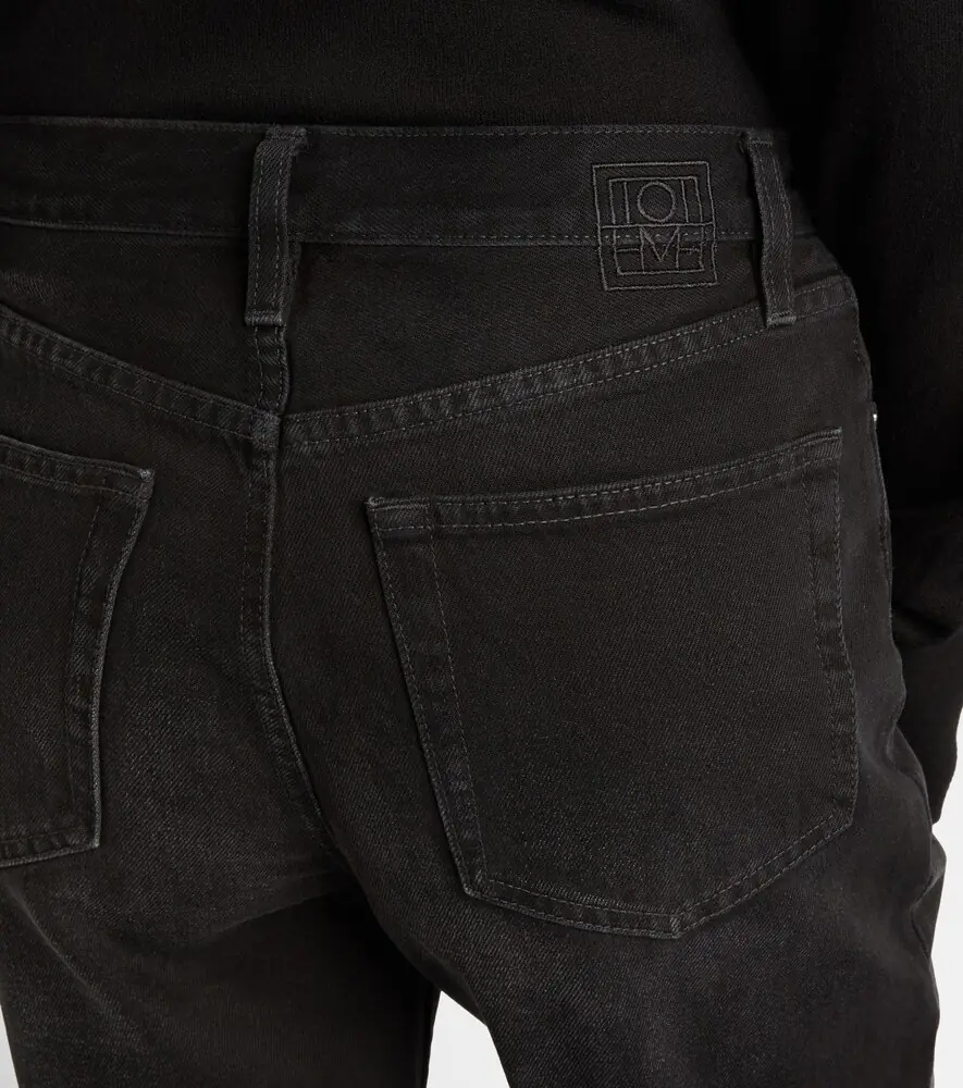 TOTEME Distressed straight jeans | Thumbnail 6