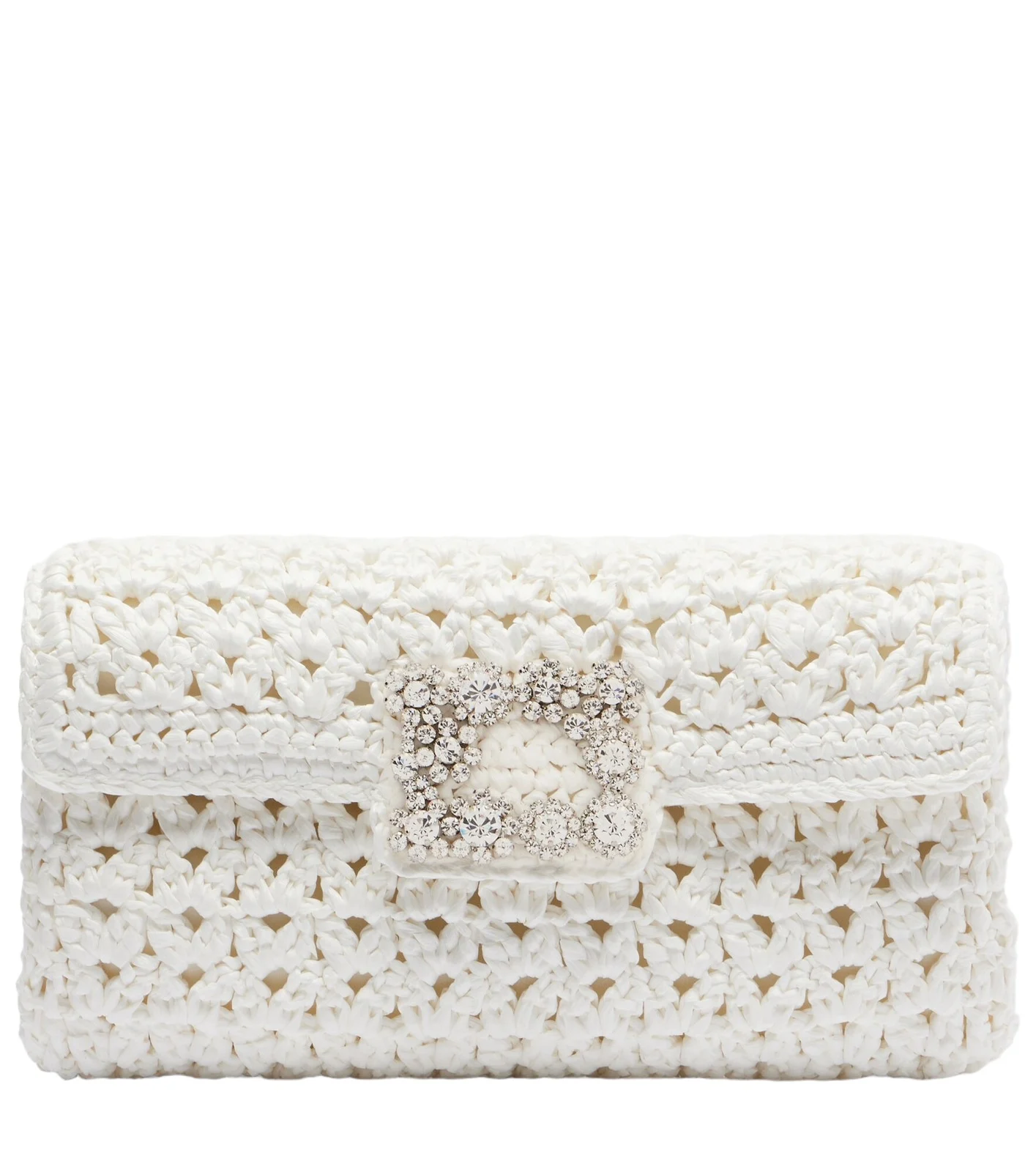 Jeu De Fille embellished crochet clutch Jeu De Fille embellished crochet clutch