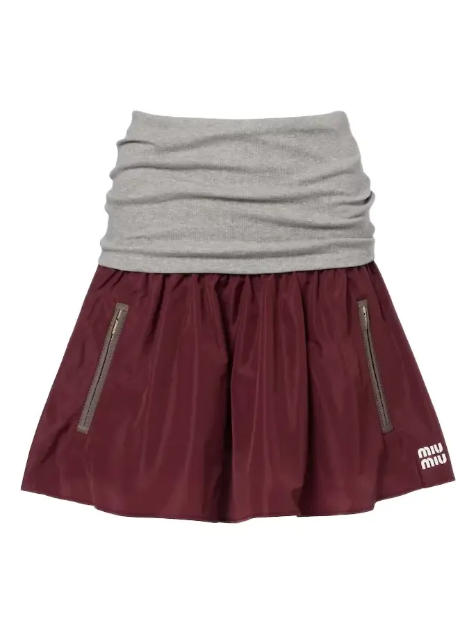 Technical miniskirt Technical miniskirt