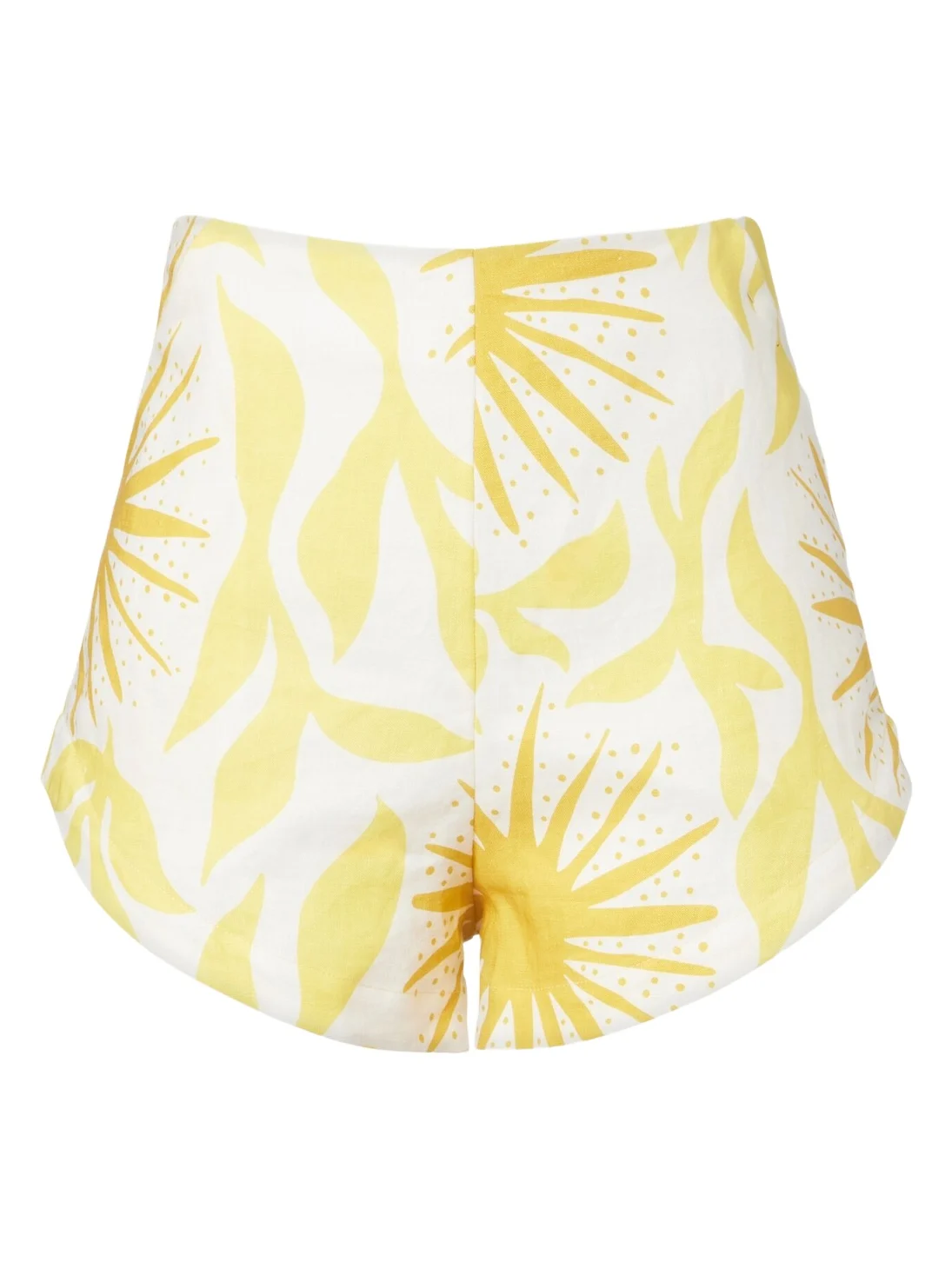 Cala de la Cruz Bahamas printed linen shorts