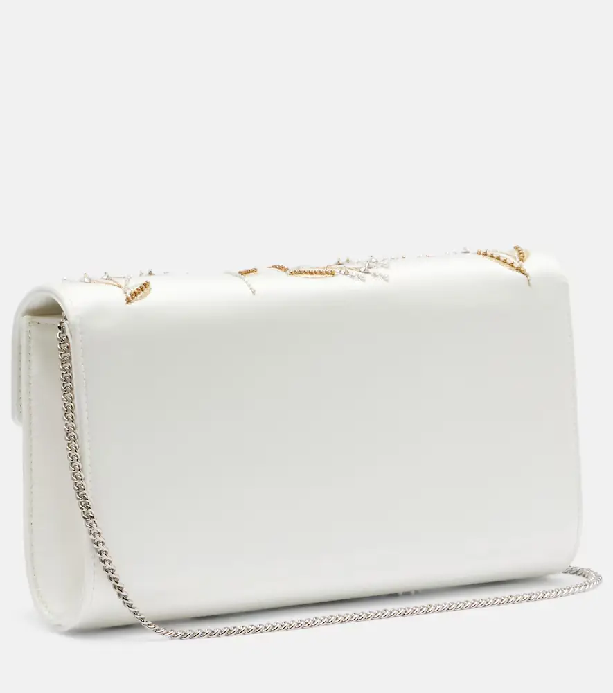 Roger Vivier Efflorescence embellished satin clutch | Thumbnail 2 Roger Vivier Efflorescence embellished satin clutch | Thumbnail 2