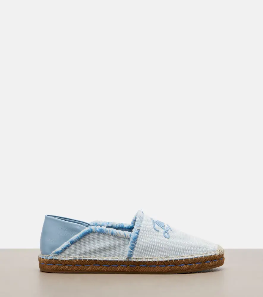 Jimmy Choo Avi embroidered canvas espadrilles | Thumbnail 2 Jimmy Choo Avi embroidered canvas espadrilles | Thumbnail 2
