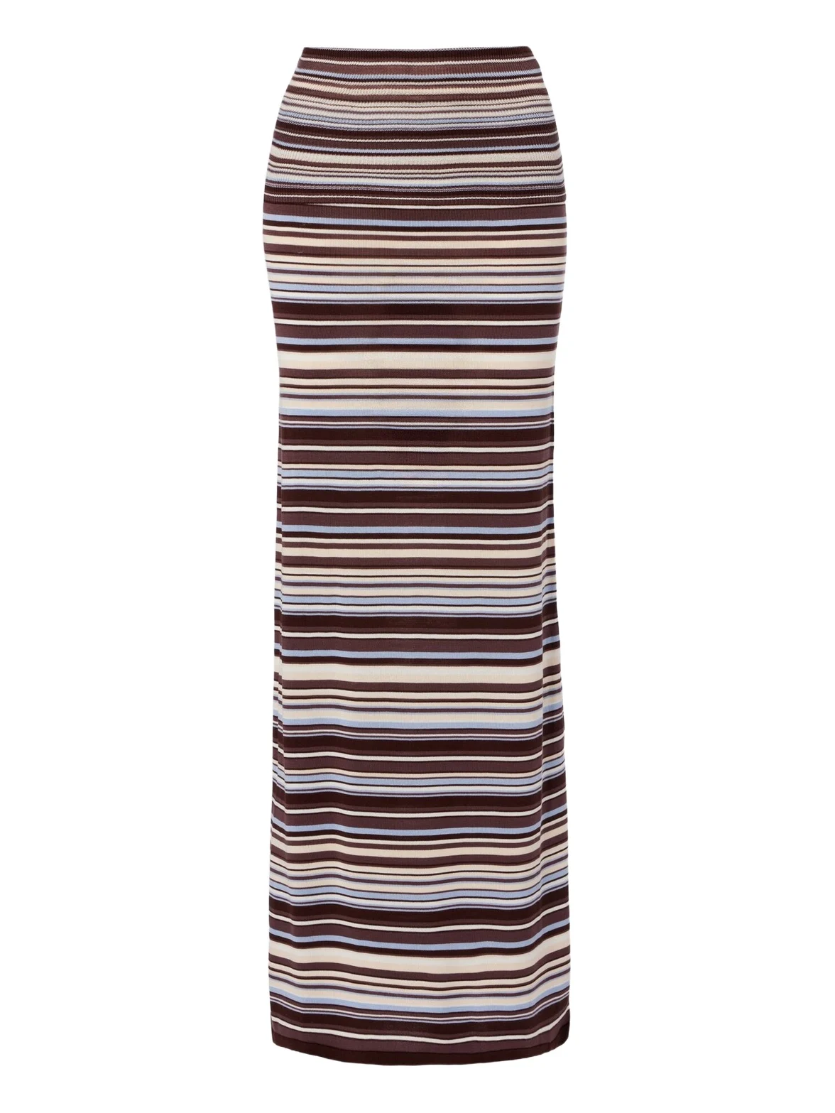 Knitted striped maxi skirt Knitted striped maxi skirt