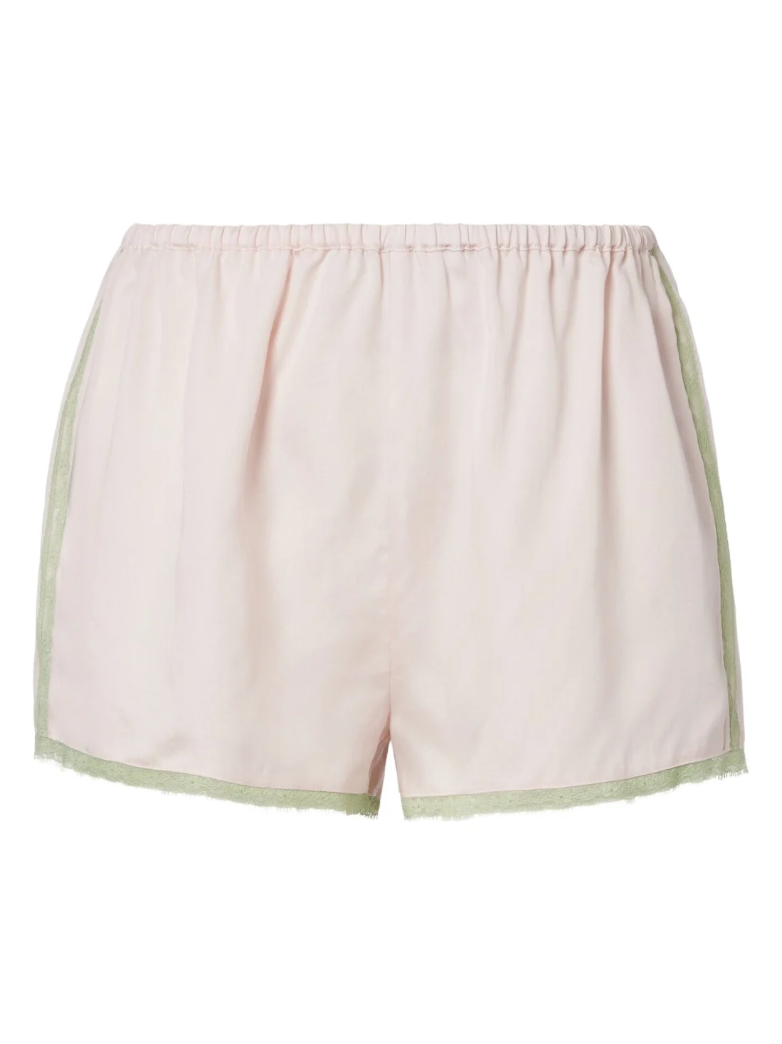 Perla lace-trimmed shorts