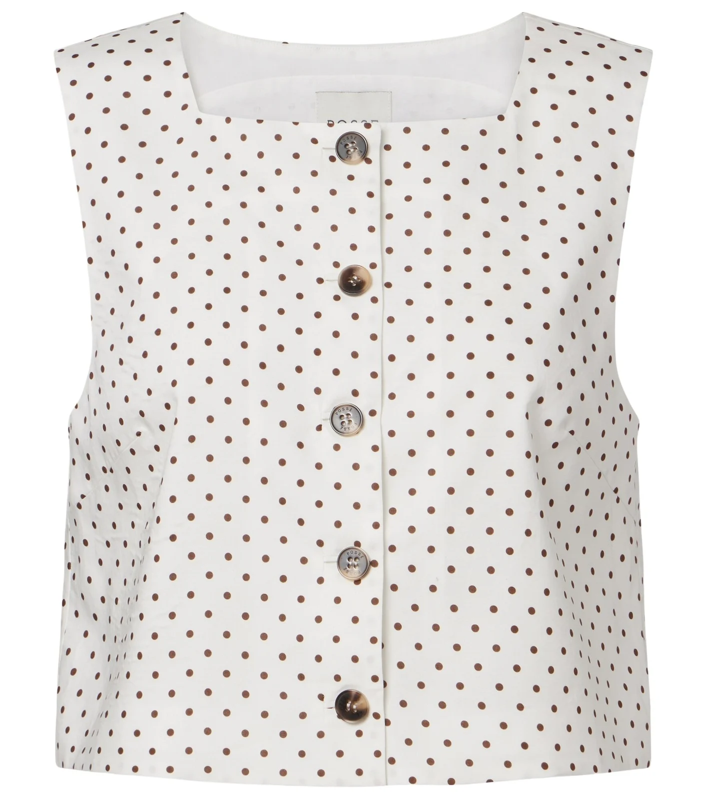 Rio polka-dot crop top