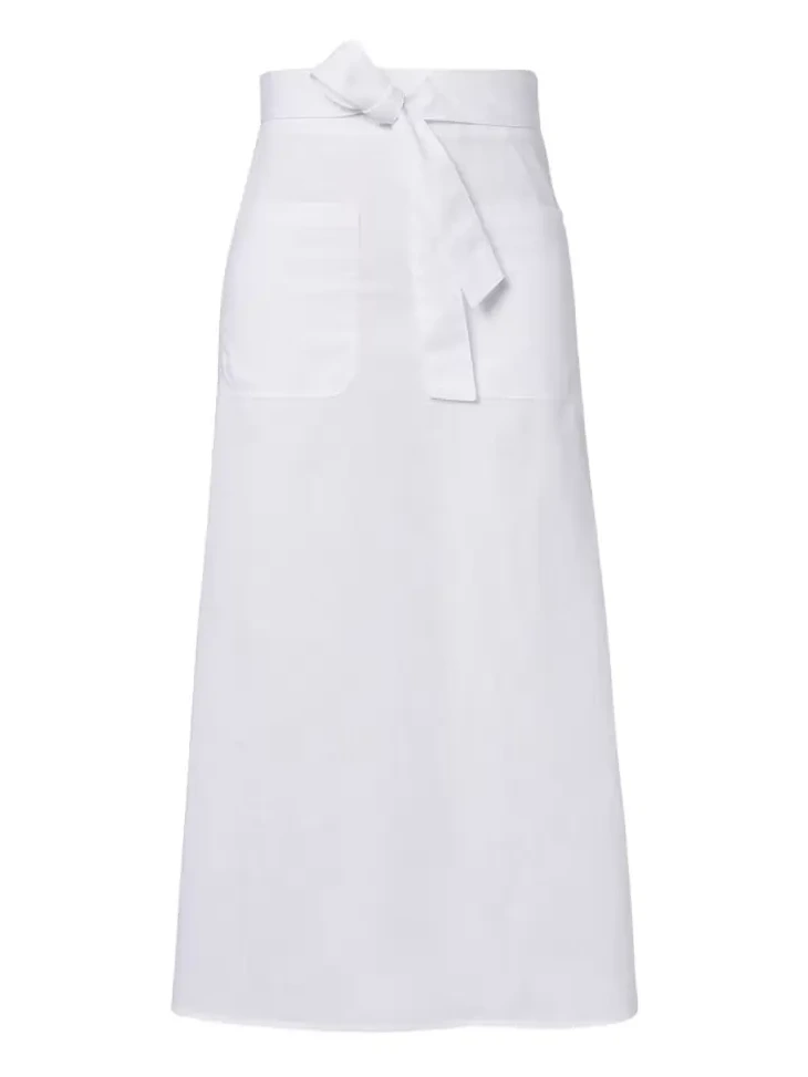 Cotton and linen midi skirt Cotton and linen midi skirt