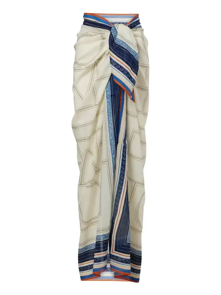 TOTEME Collector printed beach cover-up