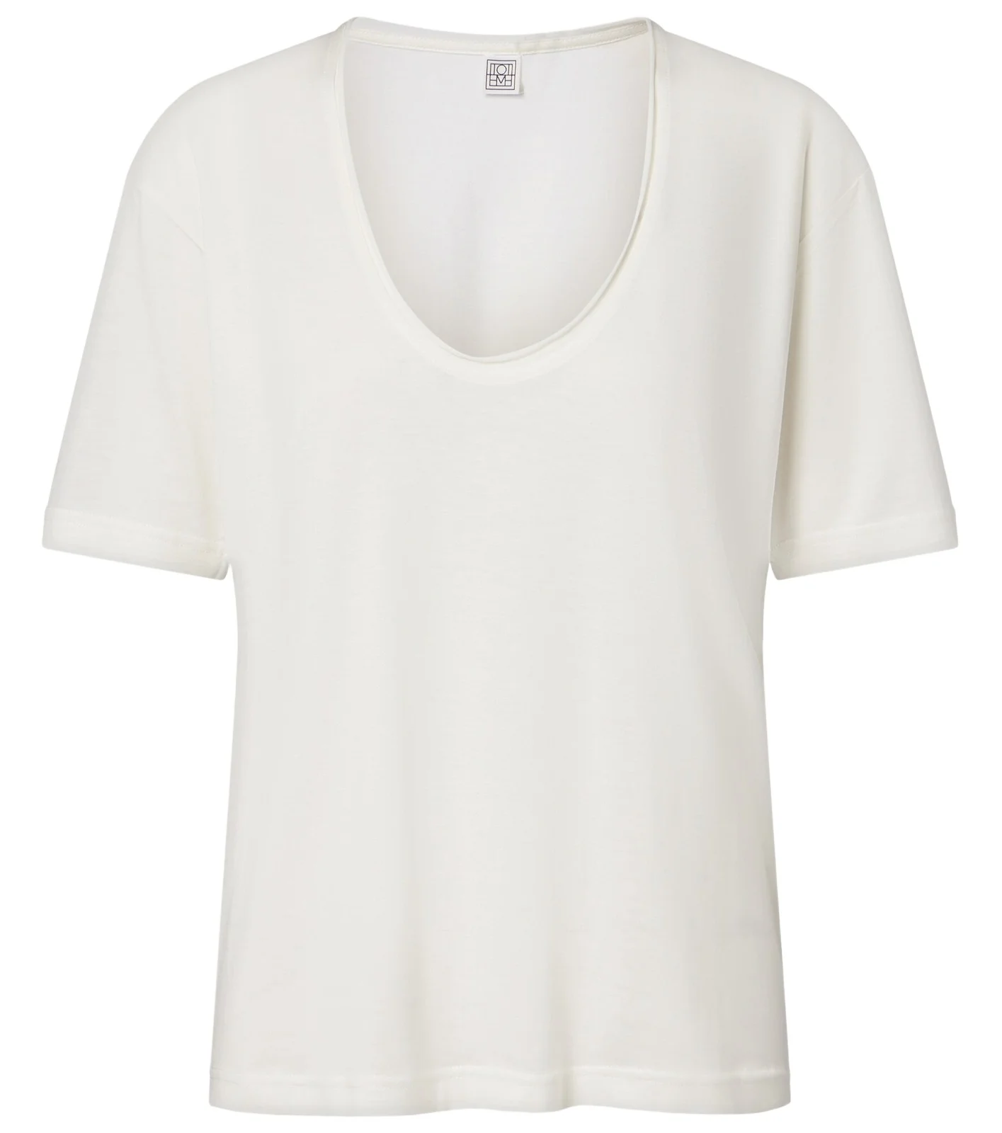 Cotton and silk T-shirt