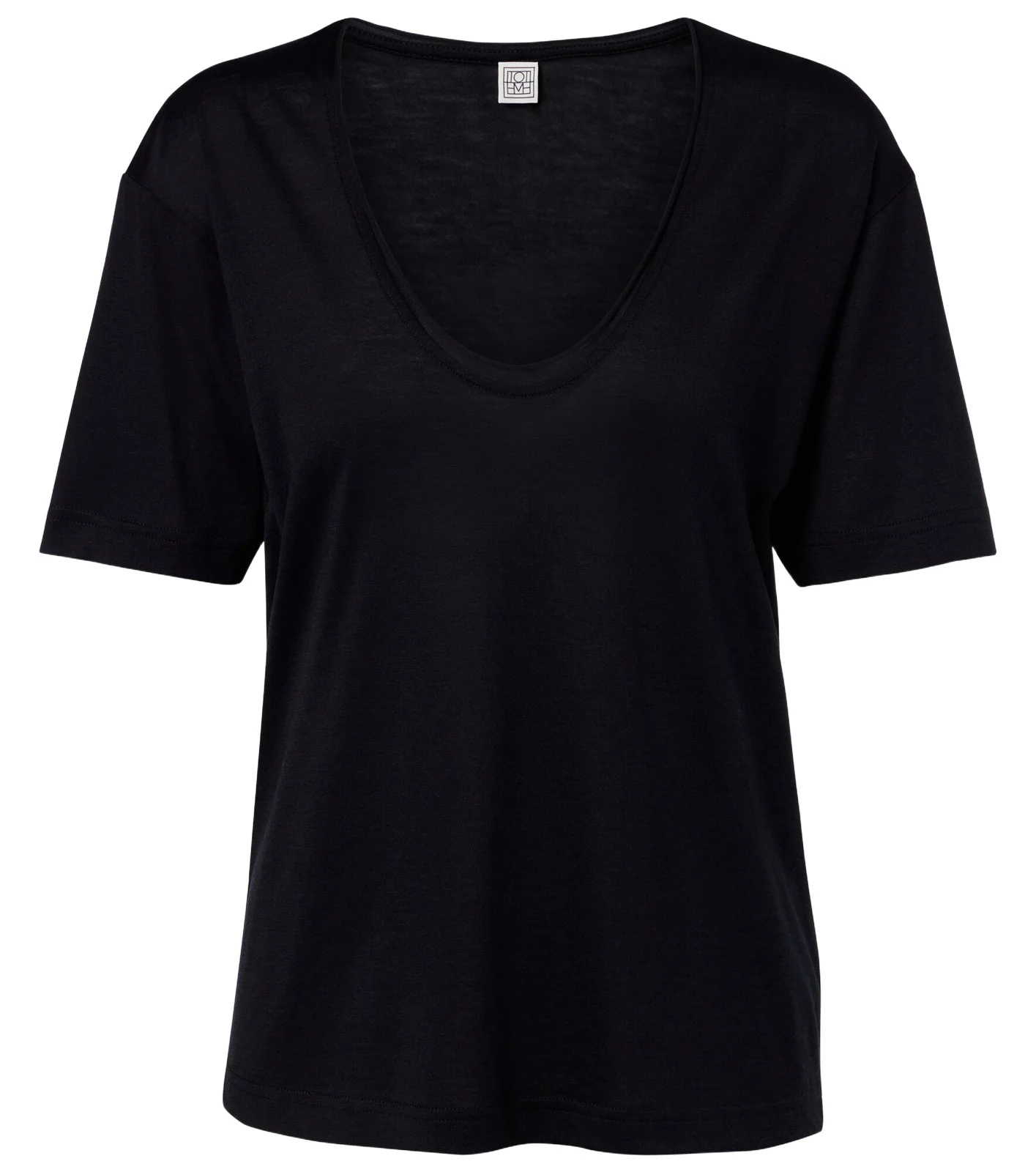 Cotton and silk jersey T-shirt Cotton and silk jersey T-shirt