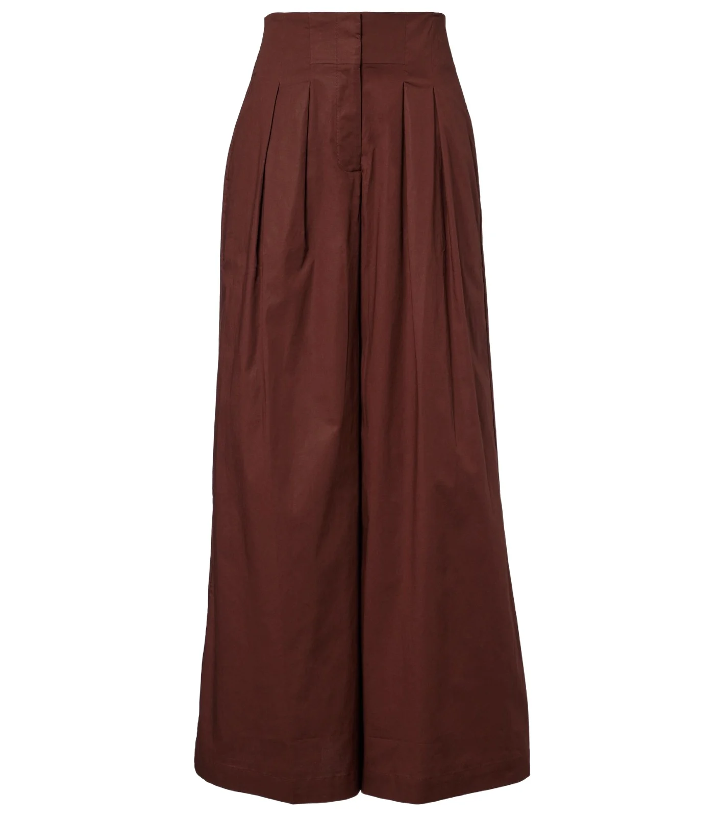 Cotton-blend wide-leg pants Cotton-blend wide-leg pants