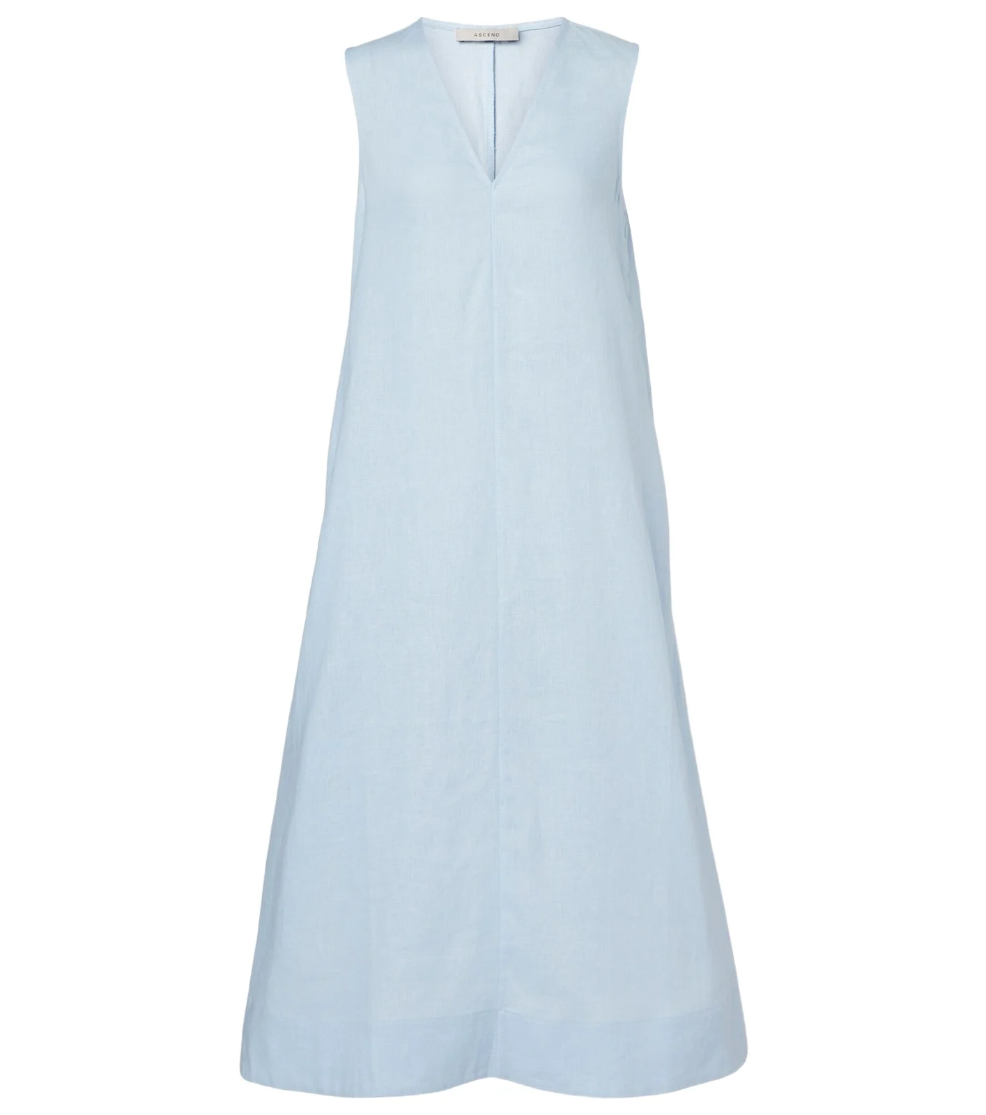 Nisha linen midi dress