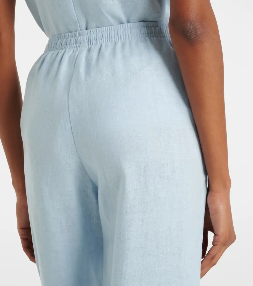ASCENO Aurelia linen wide-leg pants | Thumbnail 2 ASCENO Aurelia linen wide-leg pants | Thumbnail 2