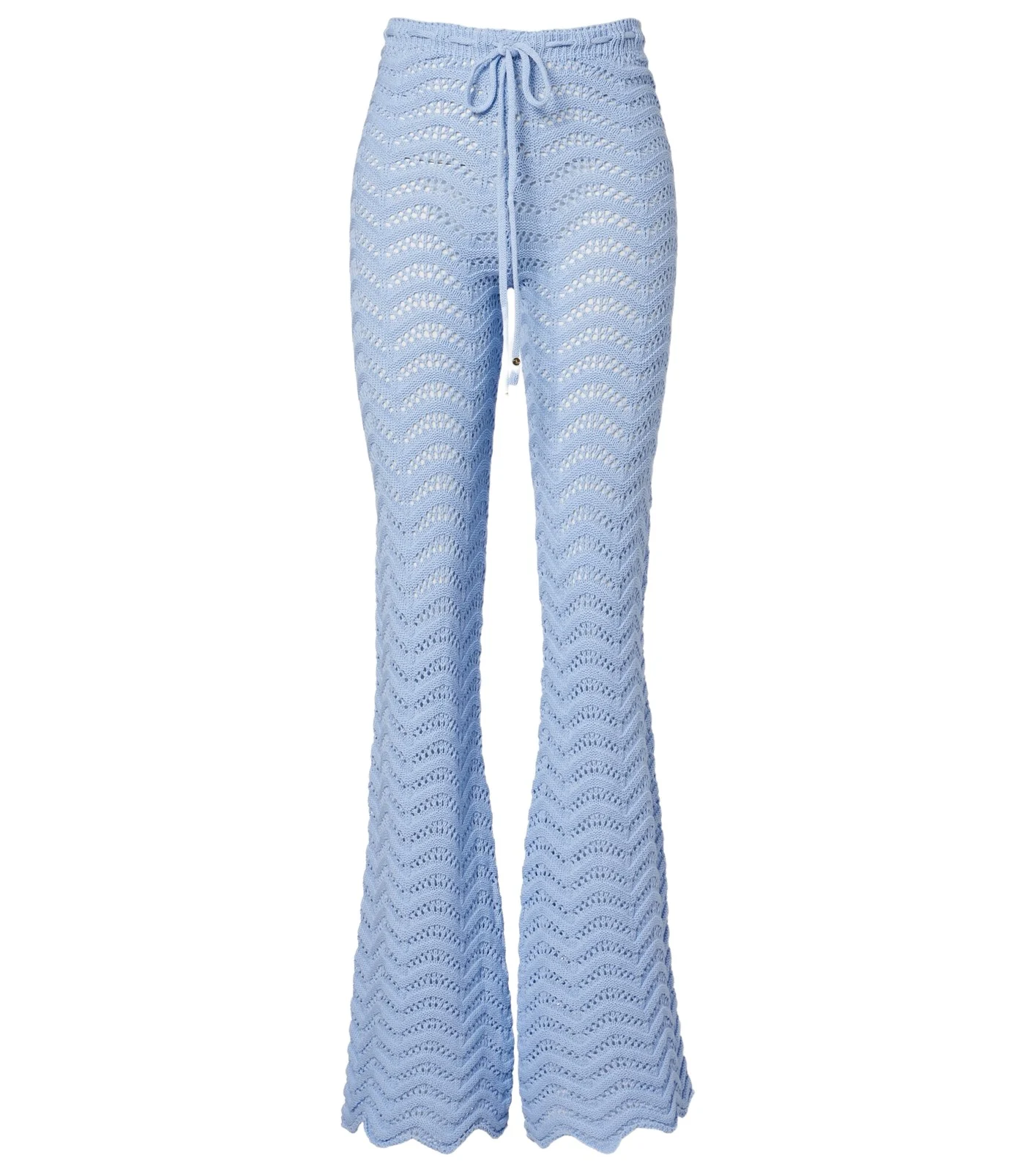 Kim cotton-blend flared pants