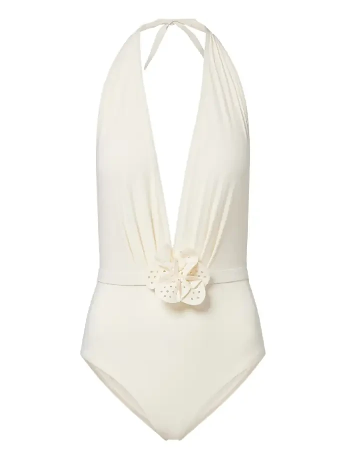 Rosetta halterneck swimsuit