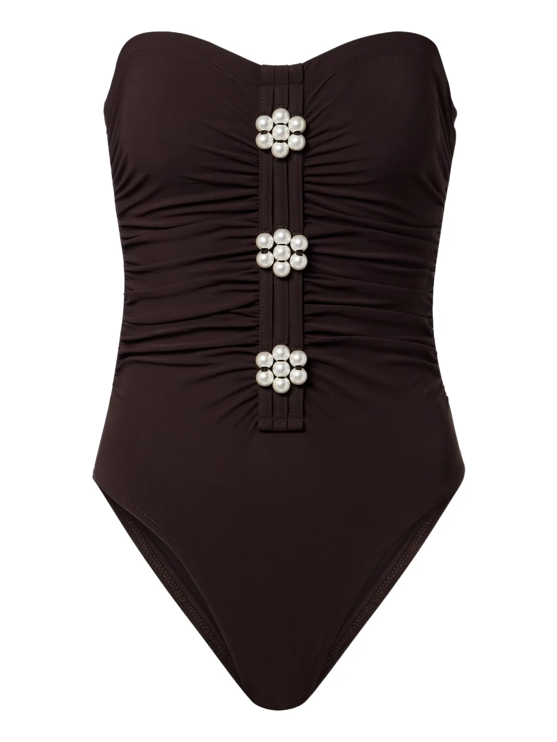 Maya embellished bandeau swimsuit Maya embellished bandeau swimsuit