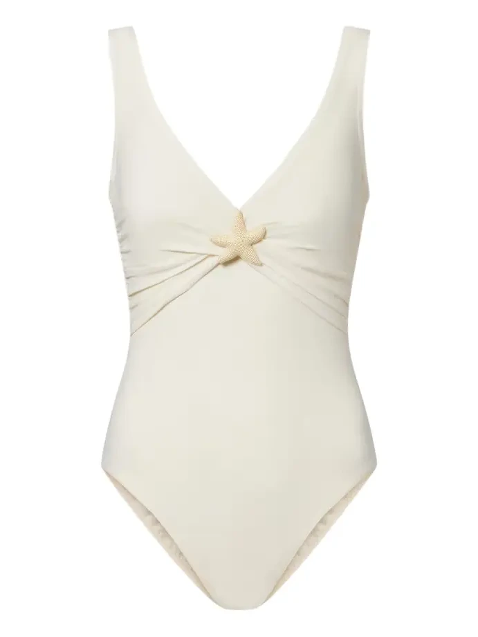 Starfish embellished swimsuit Starfish embellished swimsuit