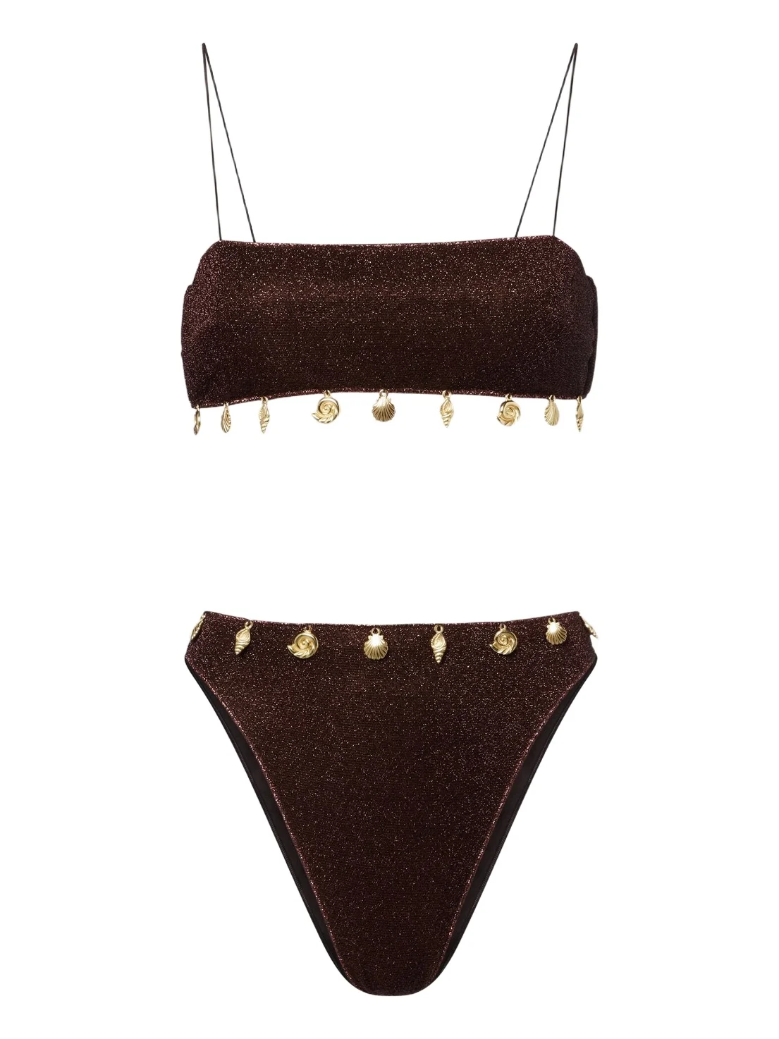 Oséree Oséree Lumière embellished bikini