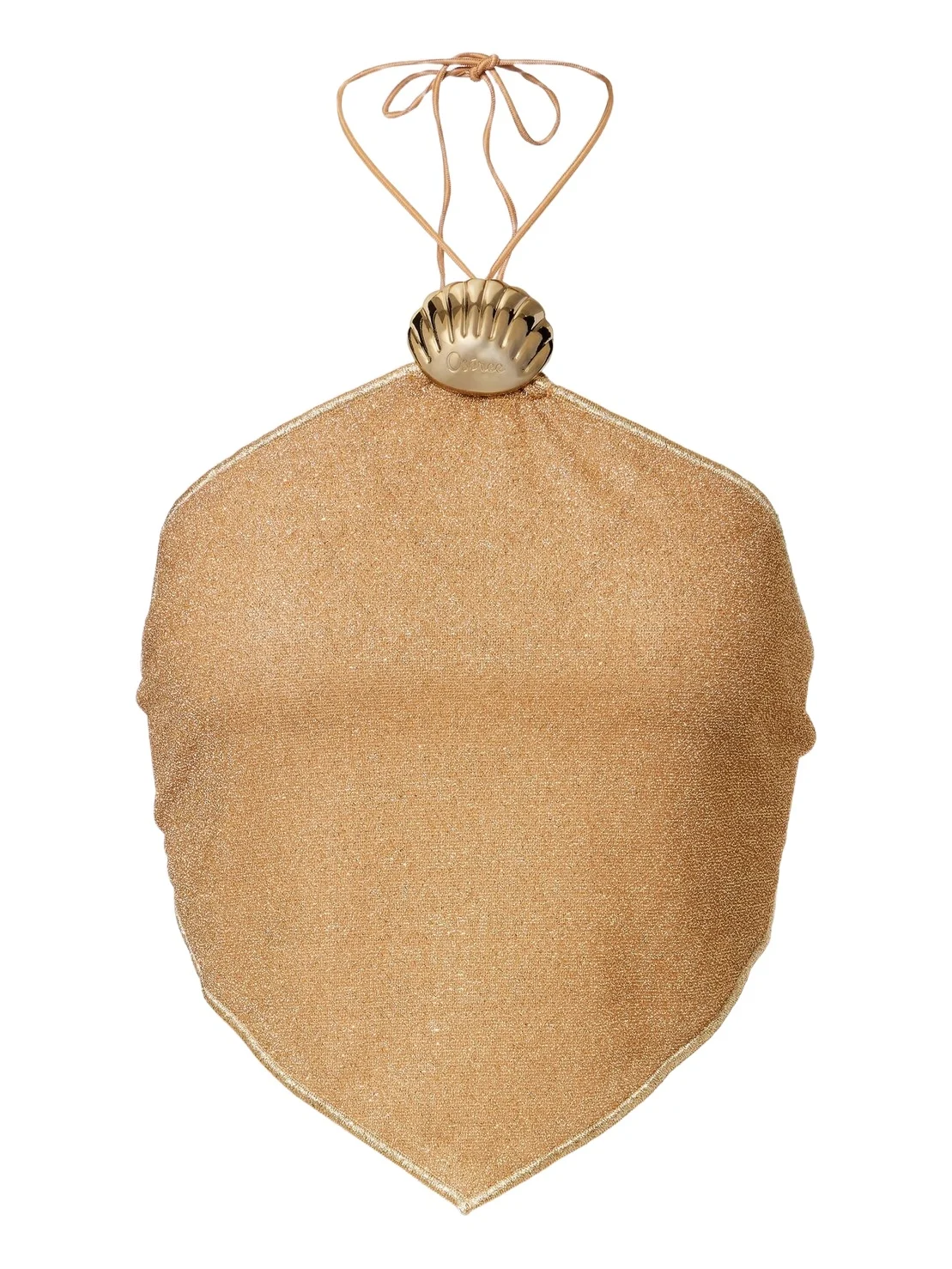 Lumière halterneck crop top Lumière halterneck crop top