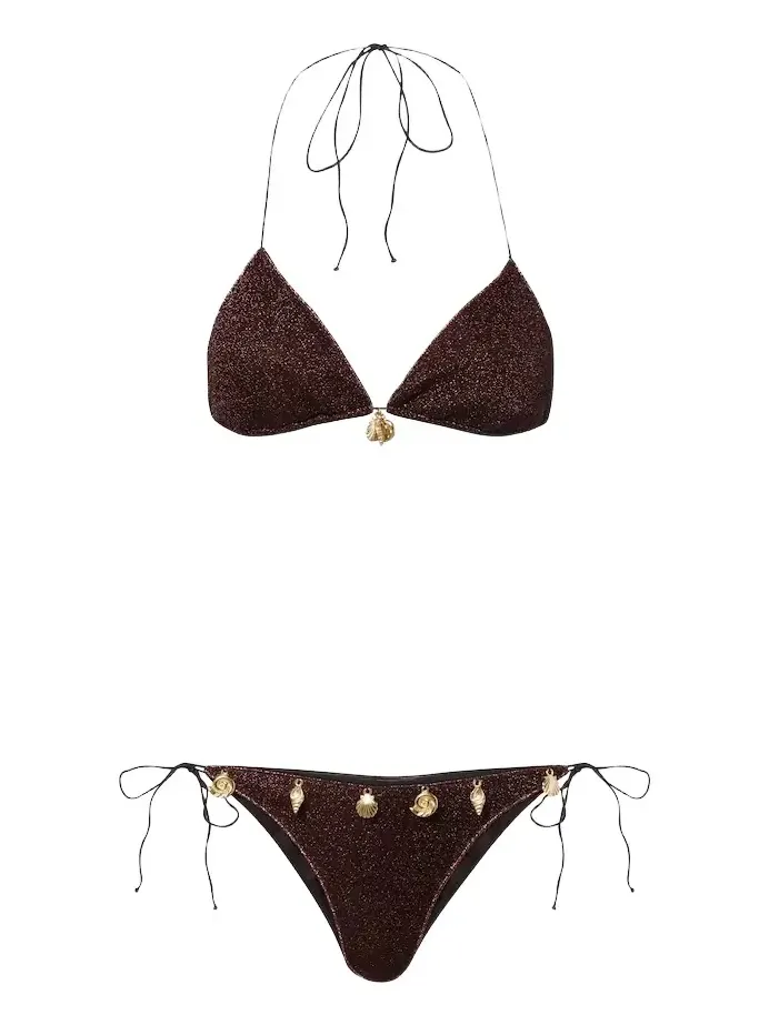 Oséree Lumière embellished bikini