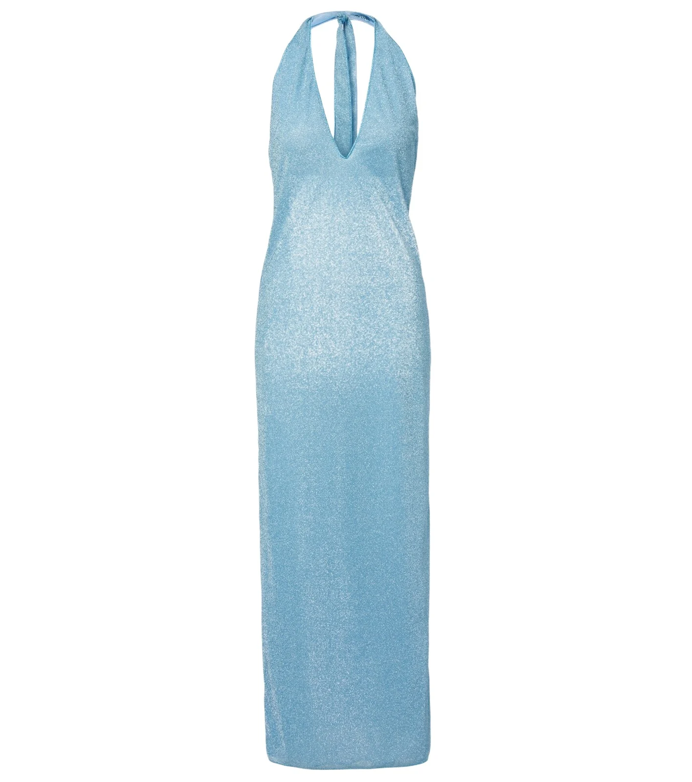 Oséree Lumière halterneck maxi dress Oséree Lumière halterneck maxi dress
