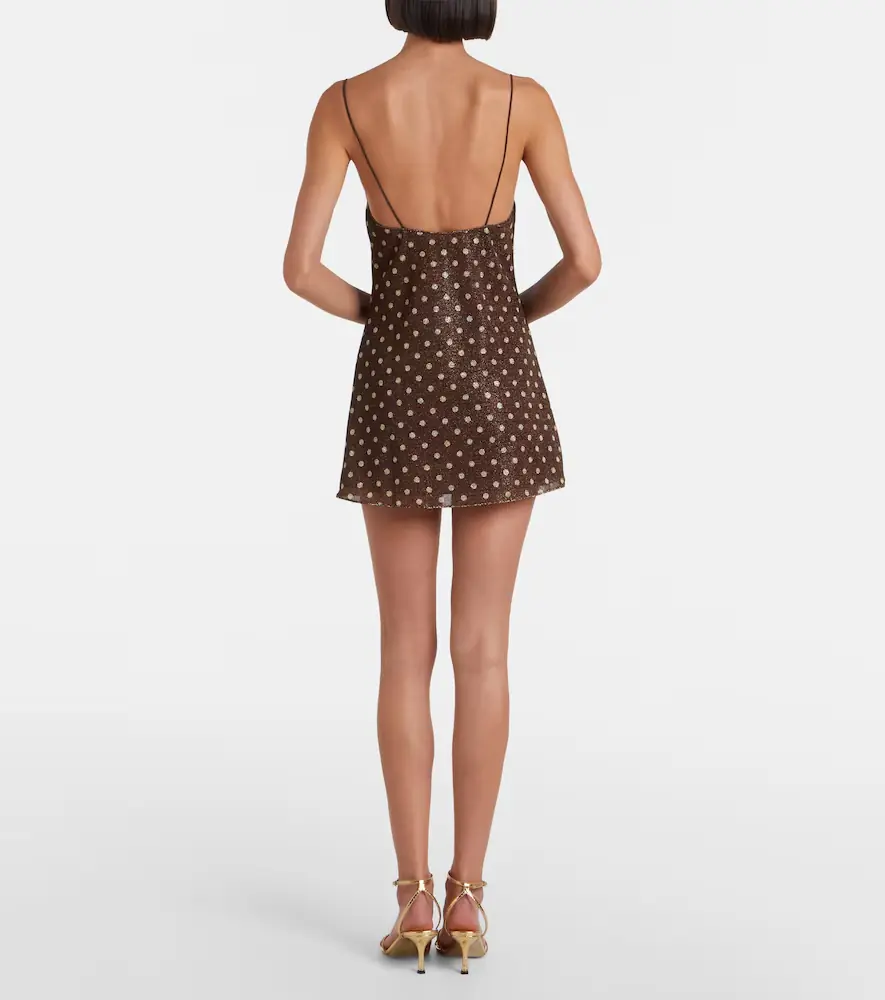 Oséree Oséree Lumière polka-dot minidress | Thumbnail 2 Oséree Oséree Lumière polka-dot minidress | Thumbnail 2