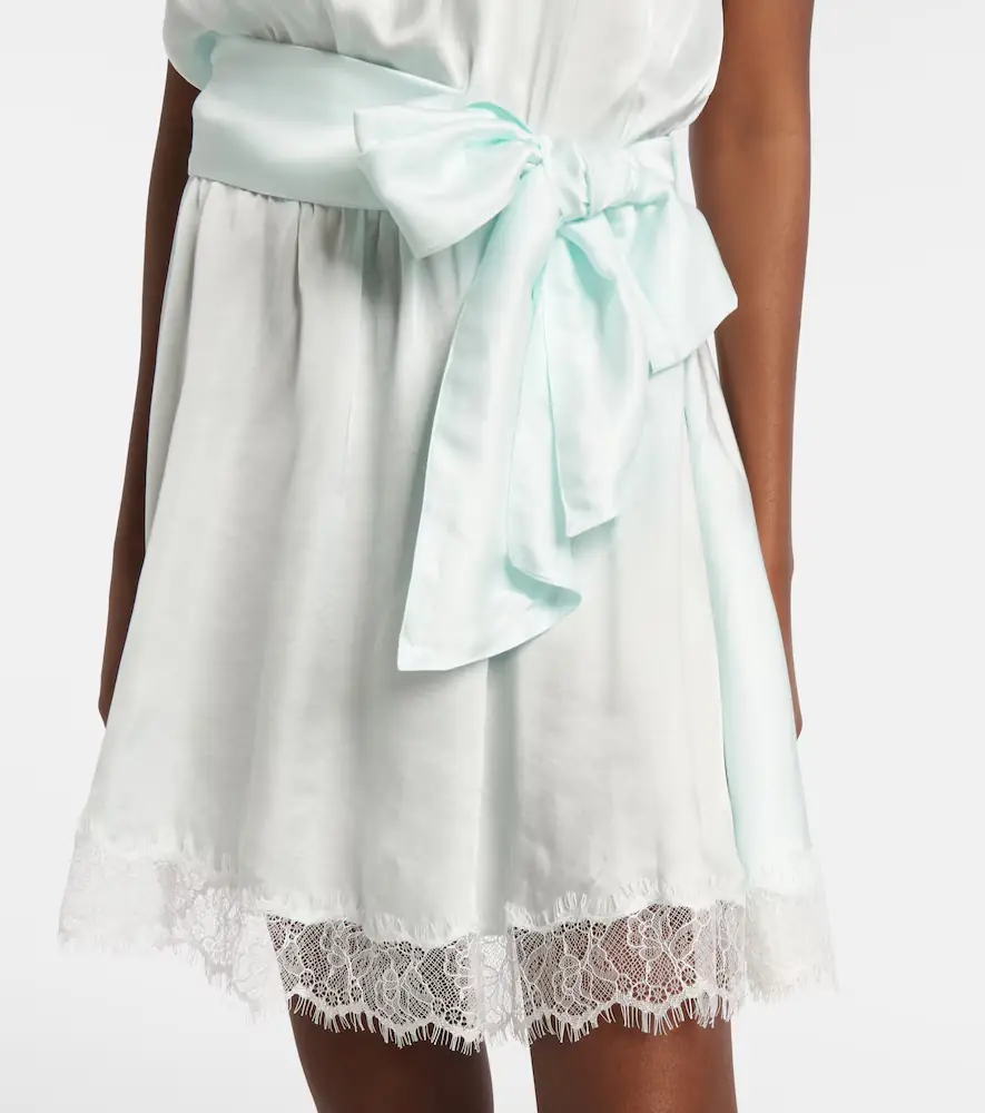Poupette St Barth Bianca halterneck minidress | Thumbnail 5
